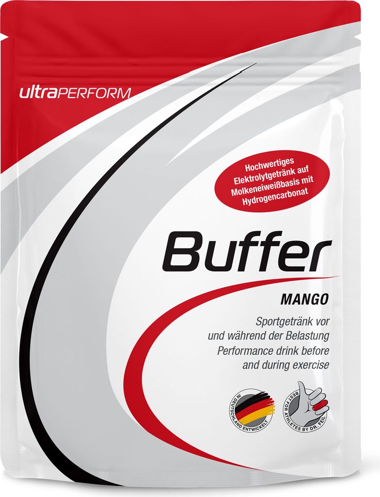 Ultra Sports ultraPERFORM Buffer Mango - 500g Standbeutel Produktbild 