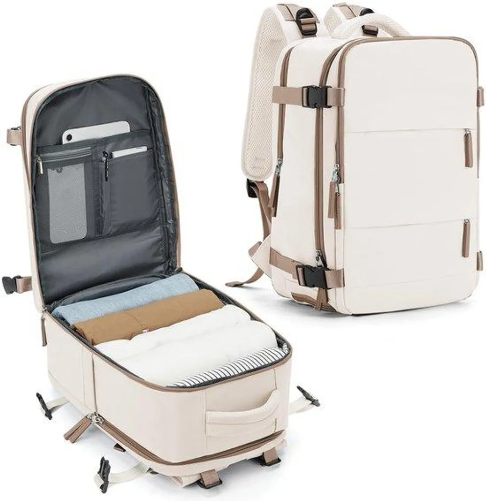 Sac à dos ordinateur 40x20x25 cm avec compartiment chaussures isolé