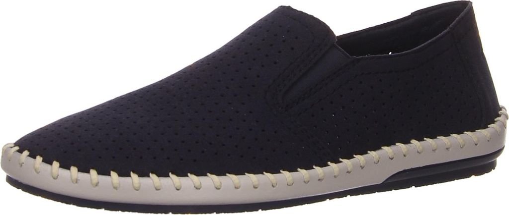 Rieker Straßenslipper in blau, Gr. 41