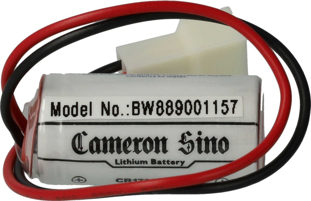 vhbw Batterie kompatibel mit Allen Bradley 1745-LP157, SLC-150, SLC-100, 1745-LP156 Steuereinheit (1350 mAh, 3 V, Li-MnO2)