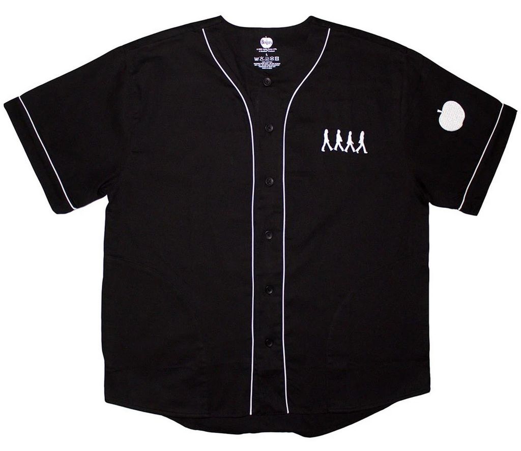 The Beatles - Trikot für Herren/Damen Uni, Baseball RO16327 (XXL) (Schwarz)