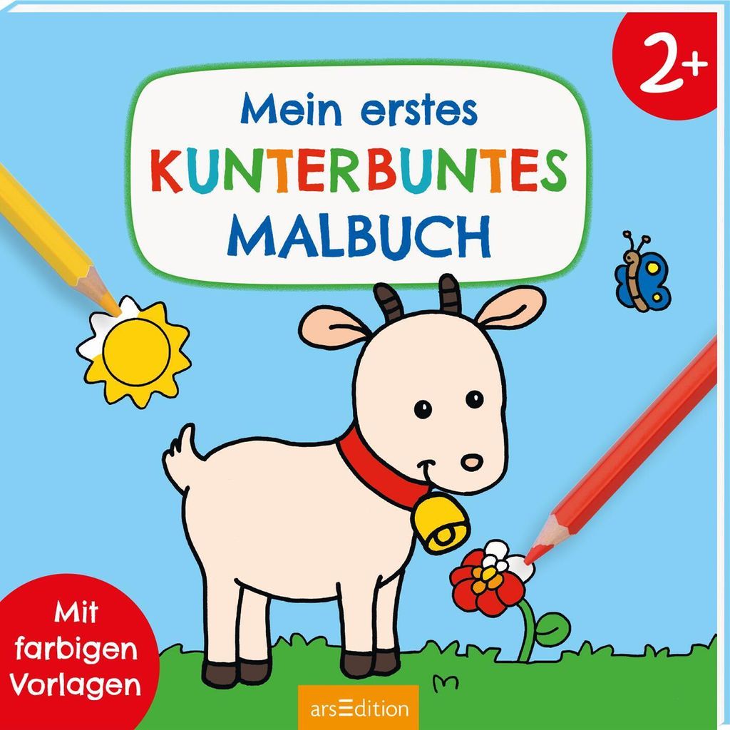 Mein erstes kunterbuntes Malbuch Produktbild 