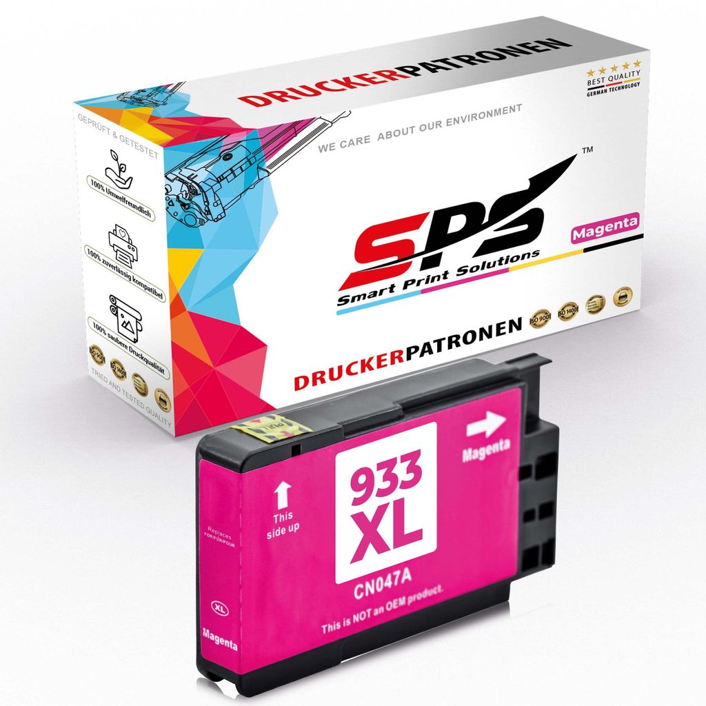 933XL Tintenpatrone Kompatibel für HP Officejet 7510 | 1x Magenta
