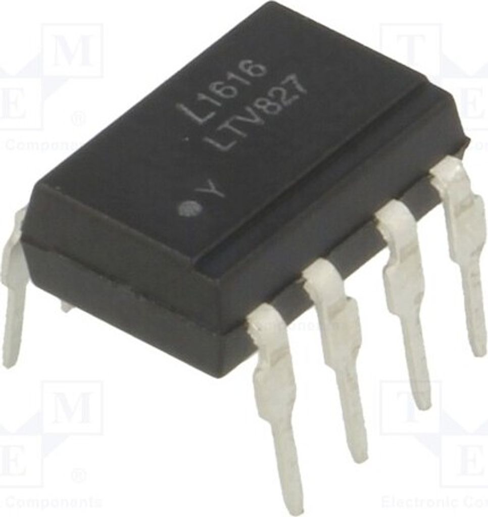 2x Optokoppler THT Uce: 35V LTV-827 Optokoppler - ausgang Kanäle: 2