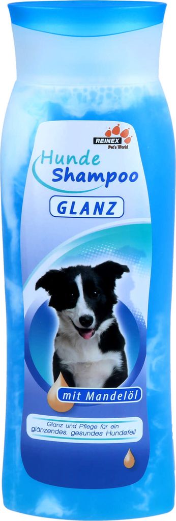 Hunde Shampoo GLANZ mit Mandelöl, 300 ml FLU Produktbild 