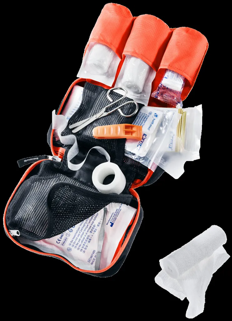 Gérez l'urgence avec la trousse de secours Deuter First Aid Kit Papaya - 4