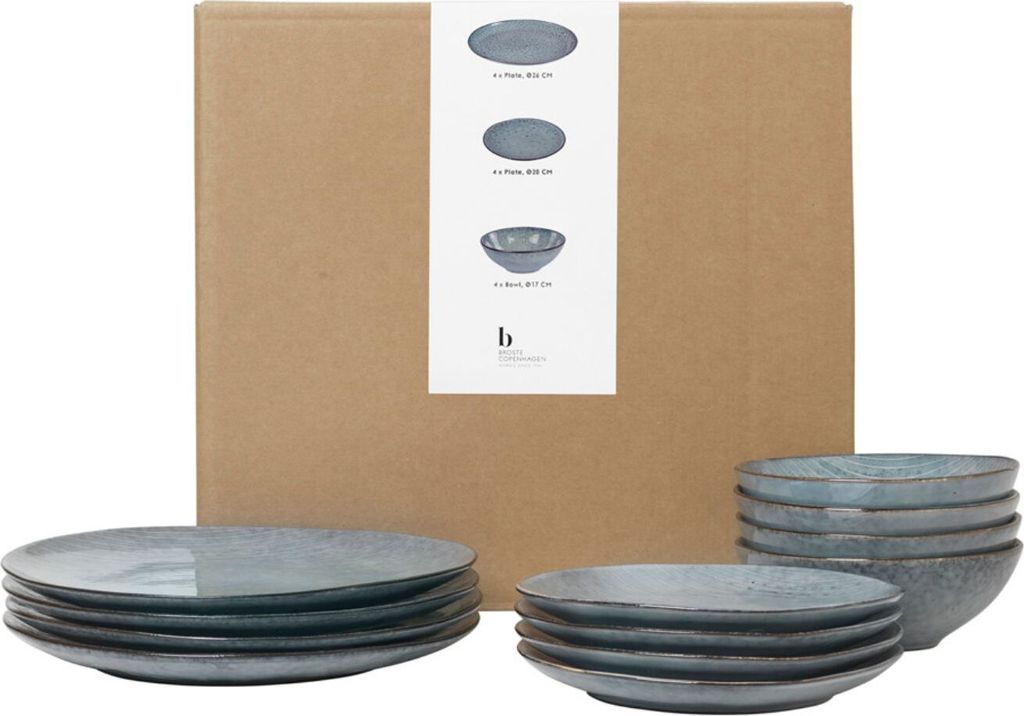 Broste Copenhagen Copenhagen NORDIC SEA Geschirrset mittag für Vier