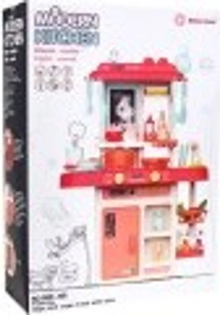Cuisine interactive rose Little Chef : un jeu sûr avec brûleur réaliste - 8