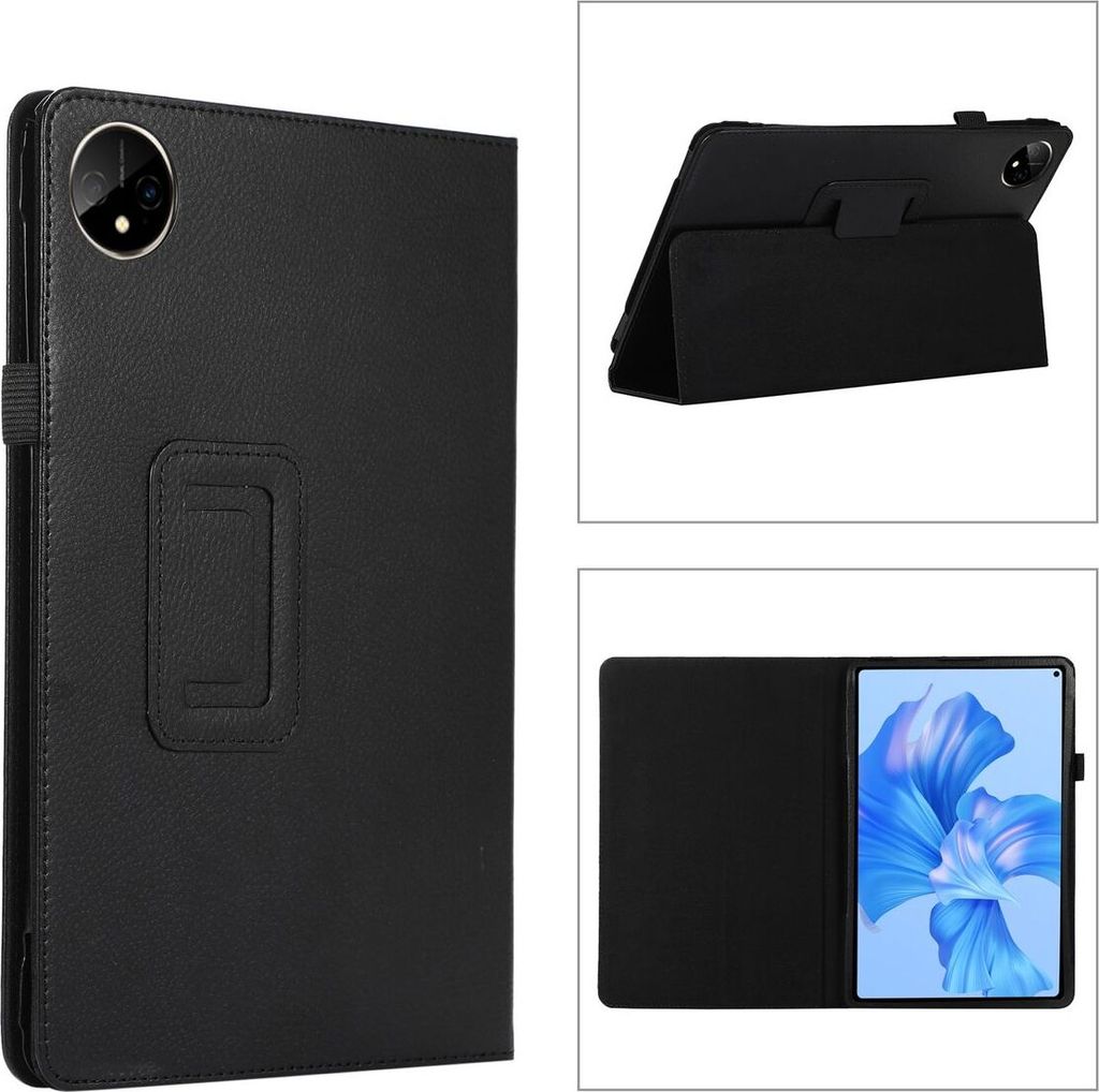 Huawei MatePad Pro 11 Zoll 2022 Schutzhülle Hülle Case Tasche Klapphülle, Farbe:Schwarz