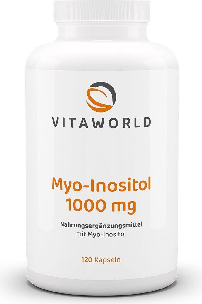 Myo-Inositol 1000 mg (120 Kps) Produktbild 