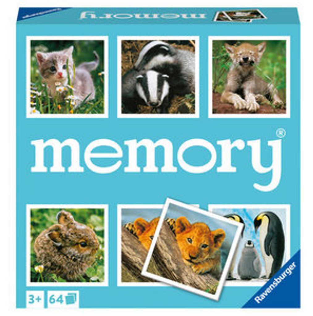 Ravensburger memory® Tierkinder - 20879 - der Produktbild 