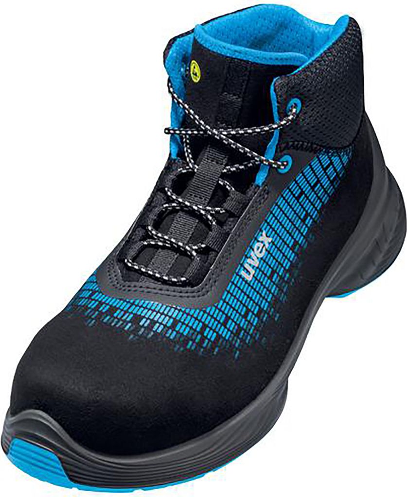uvex 1 G2 Stiefel S2 blau, schwarz Weite 11 Gr. 47