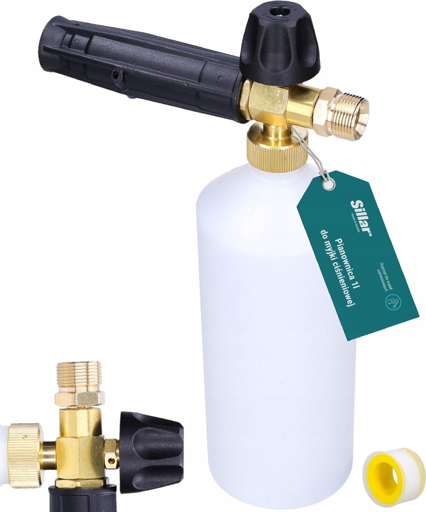 Sillar 1L Schäumgerät mit Untersetzer für Kränzle / Makita Produktbild 