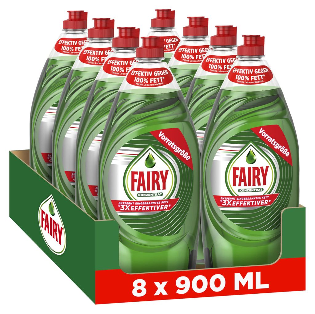 Fairy Spülmittel Original, 8x900 ml Produktbild 