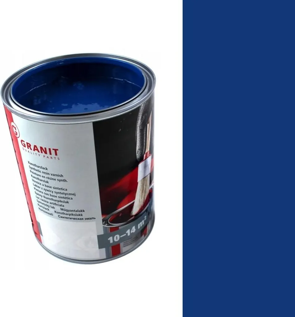 Laque Glycéro Rabe Blaulack RAL 5703 Wilckens Nopolux pour Engins