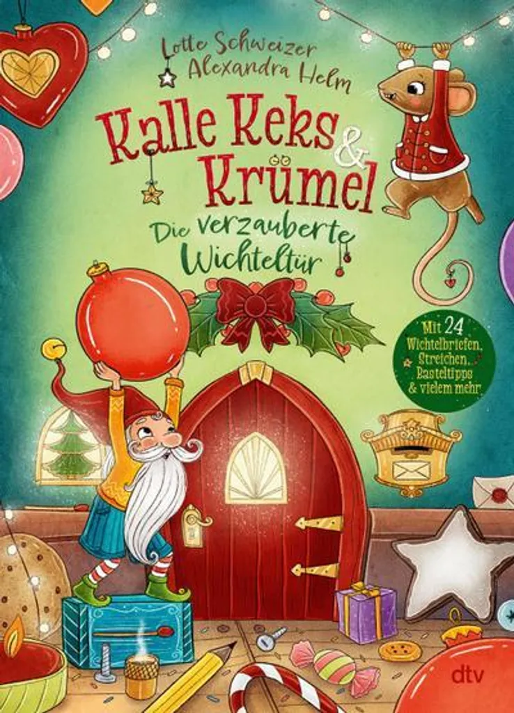 Porte de Lutin Kalle Keks & Krümel : Magie de Noël Sans Encombrement