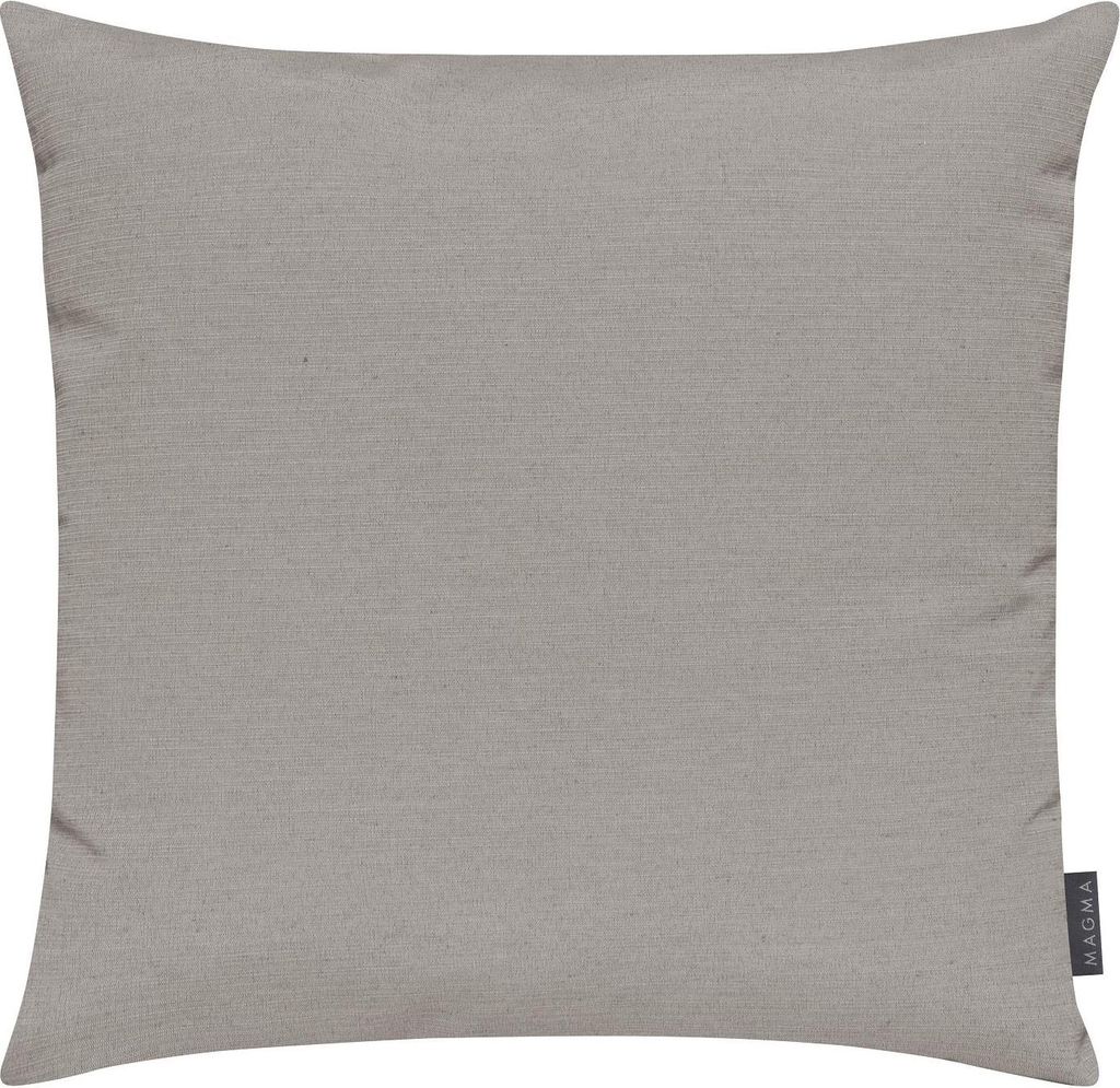 MAGMA Heimtex - Kissenhülle FINO - 50 x 50 cm - Taupe - Baumwolle/Polyester