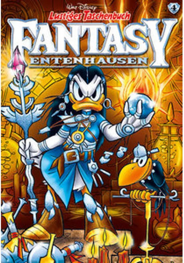 Livre Lustiges Taschenbuch Fantasy 04 : tome spécial magie relié