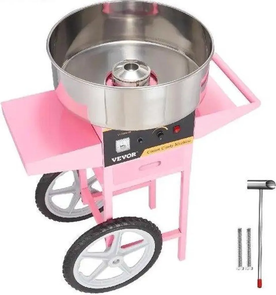 Machine à barbe à papa rose pour enfants - Modèle Cotton Candy 450W