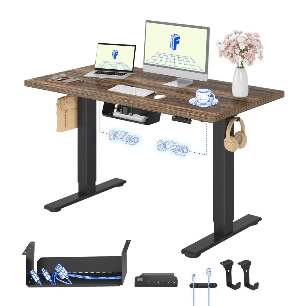 FLEXISPOT E1 Pro Elektrisch Höhenverstellbarer Schreibtisch Produktbild 