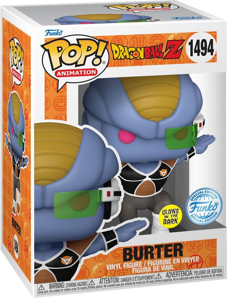 Funko Pop! Dragon Ball Z - Burter (Gitd) #1494