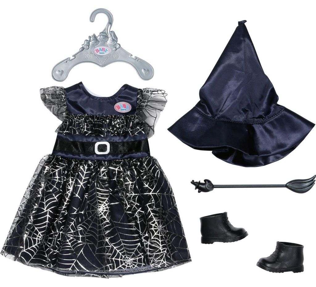 BABY born Witch 43cm, Kostium lalki, 3 lat(a) Zdjęcie produktu 