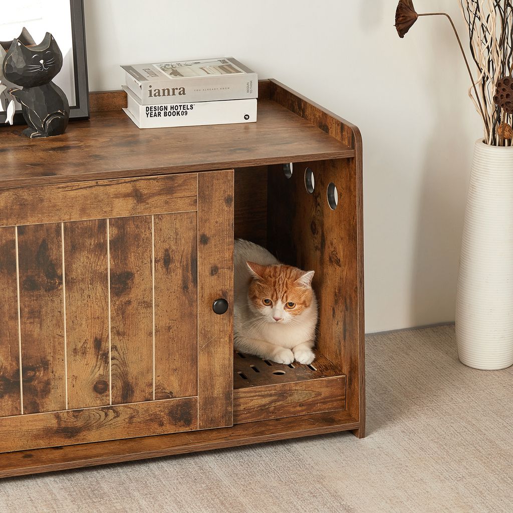 Mondeer Katzenschrank Katzentoilette mit abnehmbare Produktbild 6