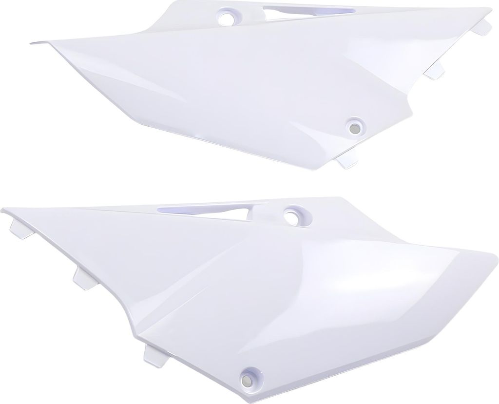 Seitenverkleidung UFO PLAST Verkleidung 2-teilig für Yamaha YZ WR 125 / 250 ccm Bj. 2015 - 2021, Farbe:weiß OEM