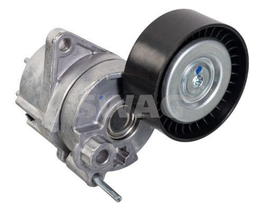 SWAG 10 92 6775 Riemenspanner Keilrippenriemen passend für MERCEDES-BENZ C-Klasse Limousine (W204) Ø70mm Rolle
