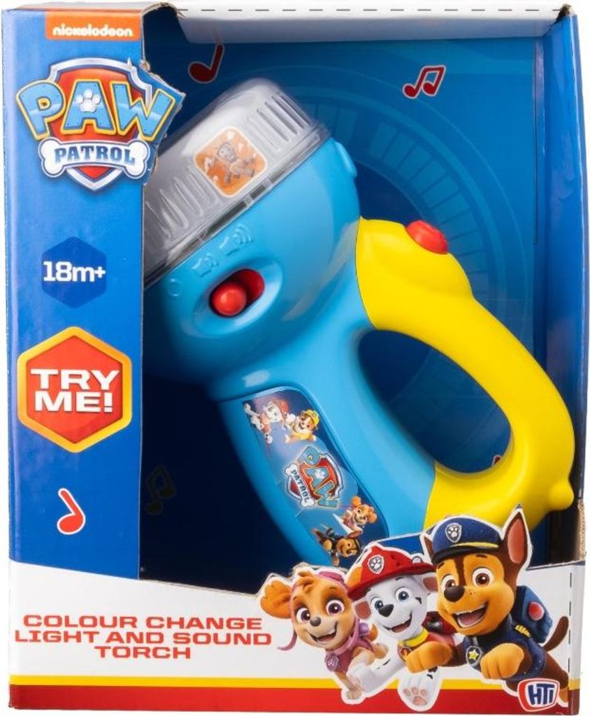 Lampe torche à couleurs changeantes Paw Patrol Image du produit 