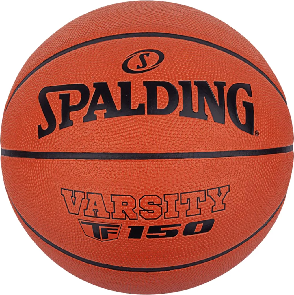 Ballon Basket Inusable Spalding Varsity TF150 FIBA Rebond Parfait et Grip