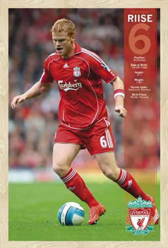 Poster Liverpool Riise Incorniciato: Offerta Esclusiva Shinsuke Oak