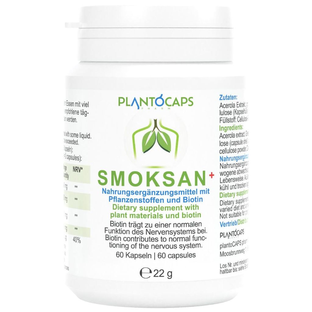 plantoCAPS SMOKSAN+ capsule Immagine del prodotto 