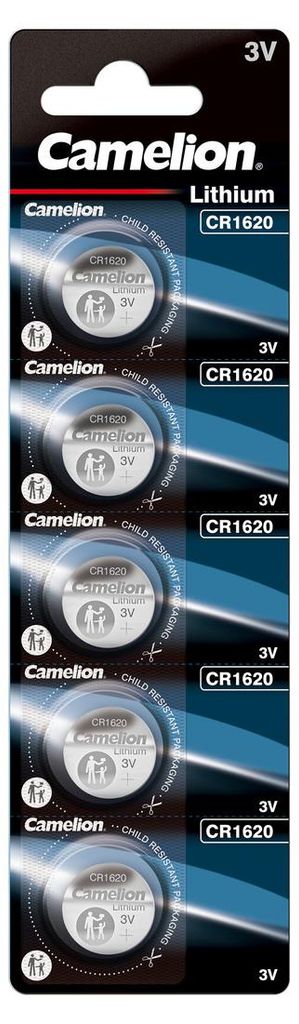 Camelion - CR1620 Knopfzelle Lithium (5) Produktbild 