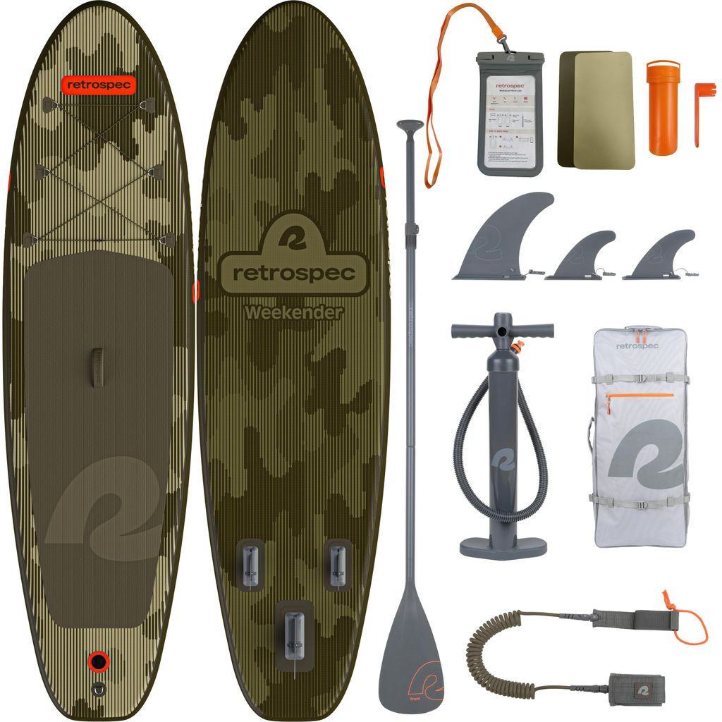 Retrospec Supboard Weekender iSUP - 320 cm - Wetlands Camo Produktbild 