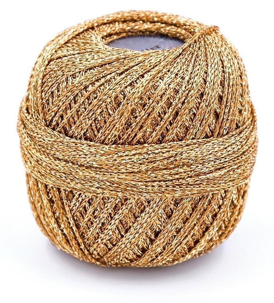 Gründ Glitter Garn uni 25g,110 m LL,85 % Viskose/15%met. Produktbild 