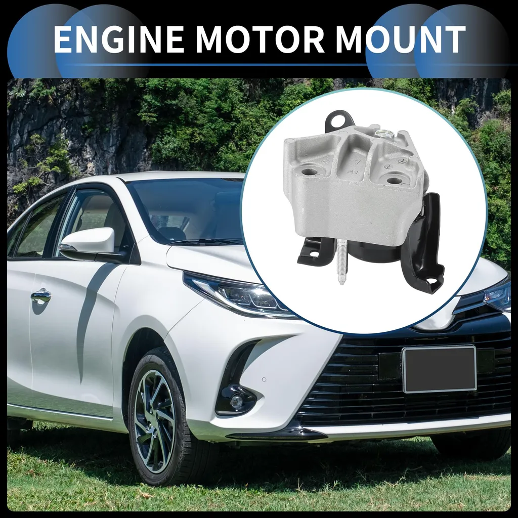 Support Moteur 1230528080 pour Toyota Avensis 2001-2009 Noir, 1 Pc