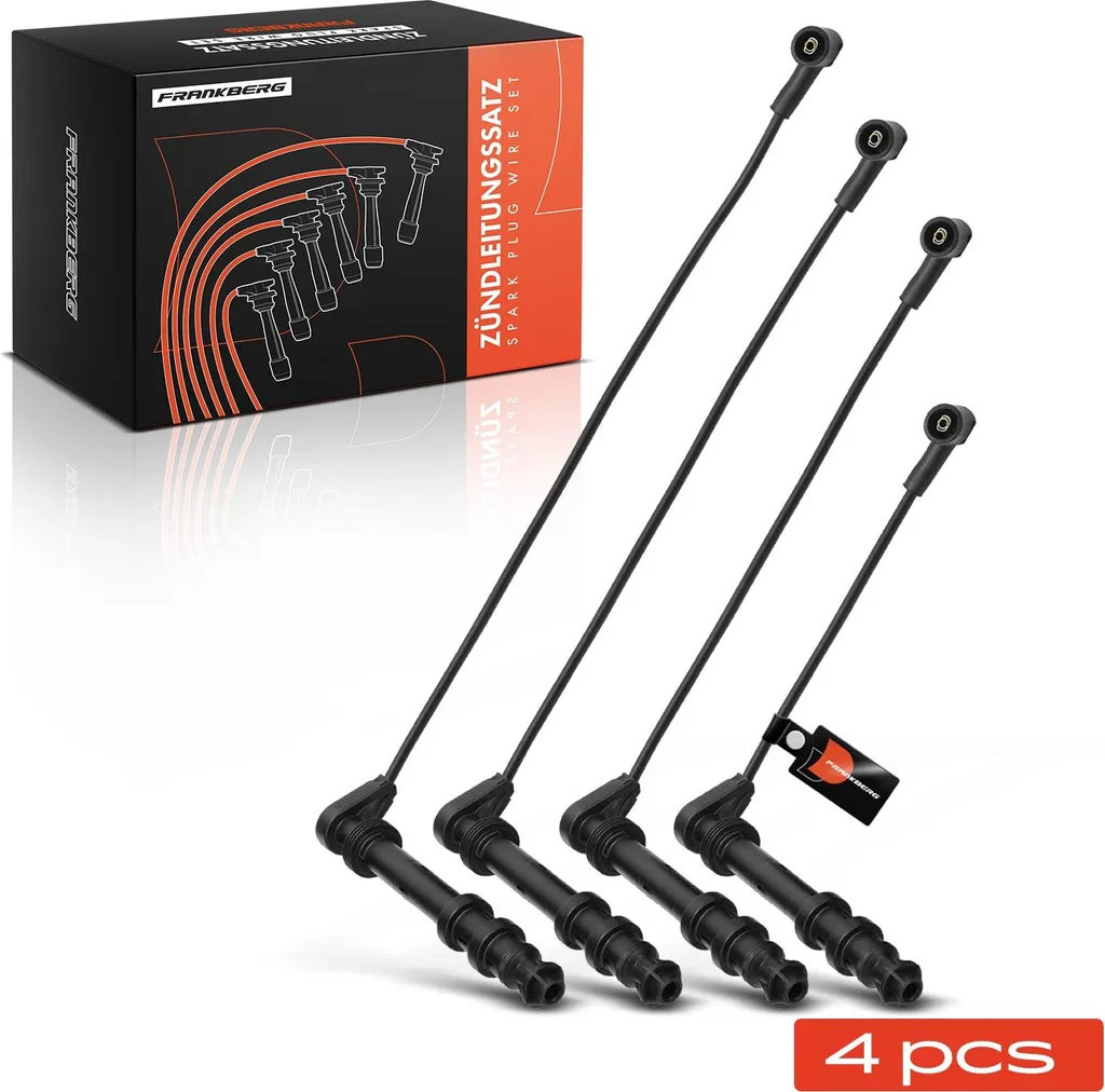 Kit câbles d'allumage moteur pour Fiat Brava et Marea - Pack de 4 fils