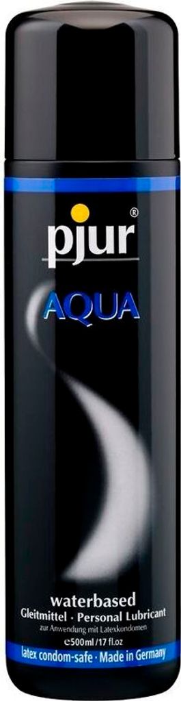 Lubrikant na vodní bázi - Pjur Aqua Waterbased 500 ml Obrázek produktu 