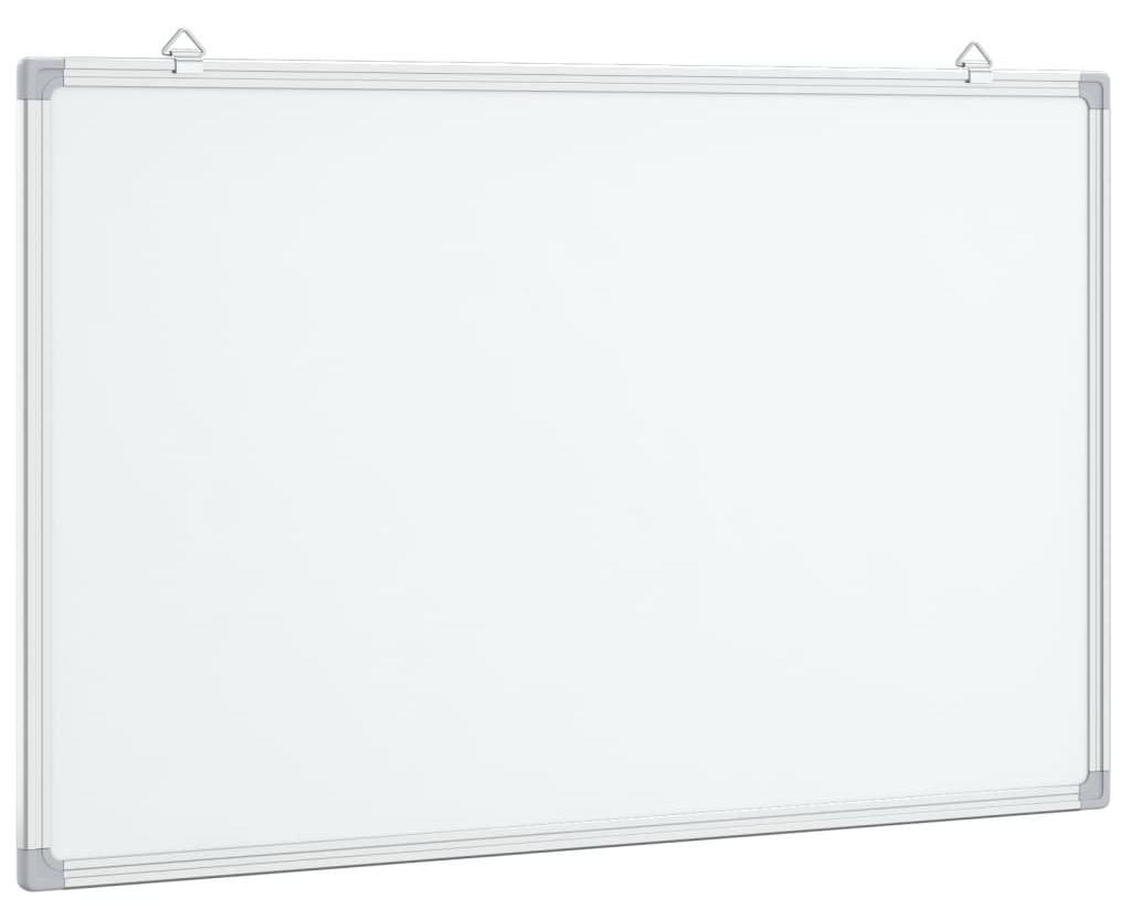 vidaXL Tableau blanc magnétique 100x60x1,7 cm Aluminium Image du produit 