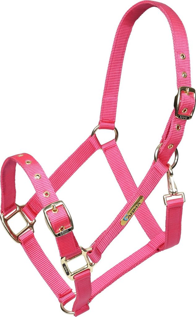 ARMA - Pferdehalfter, anpassbar ER1852 (Pony) (Pink)