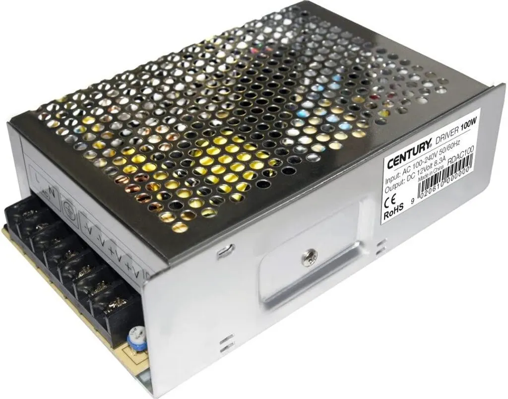 Alimentation LED 100W 24V DC - Haute Fiabilité et Format Modulaire