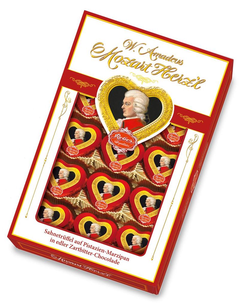 Reber Mozart Herz 15er 150g Produktbild 