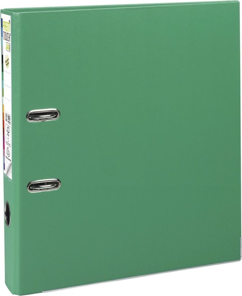 Exacompta 53143E Ordner PREM'TOUCH PP 2 Ringe 50mm DIN A4 Überbreite Grün