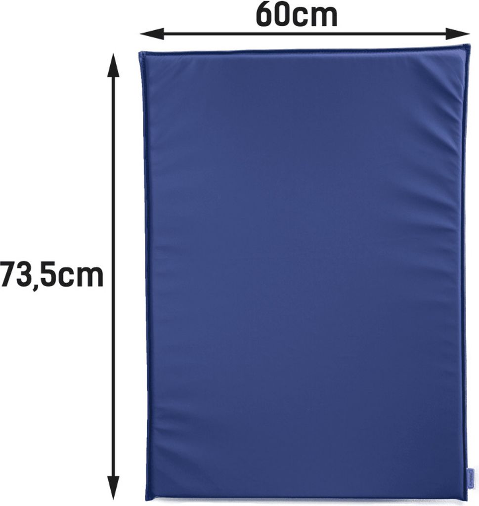 Wickeltisch-Auflage Mowi in blau oder weiß Timkid, Farbe:Blau