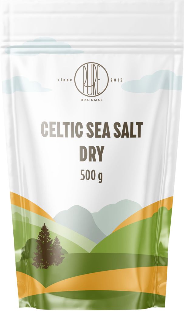 BrainMax Pure® Celtic Sea Salt, Dry, Celtycka sól morska, Zdjęcie produktu 