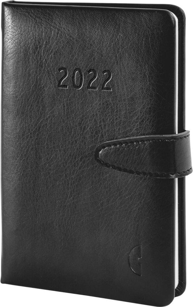 CHRONOPLAN Taschenkalender Business Edition 2022 Mini Wochenkalender schwarz