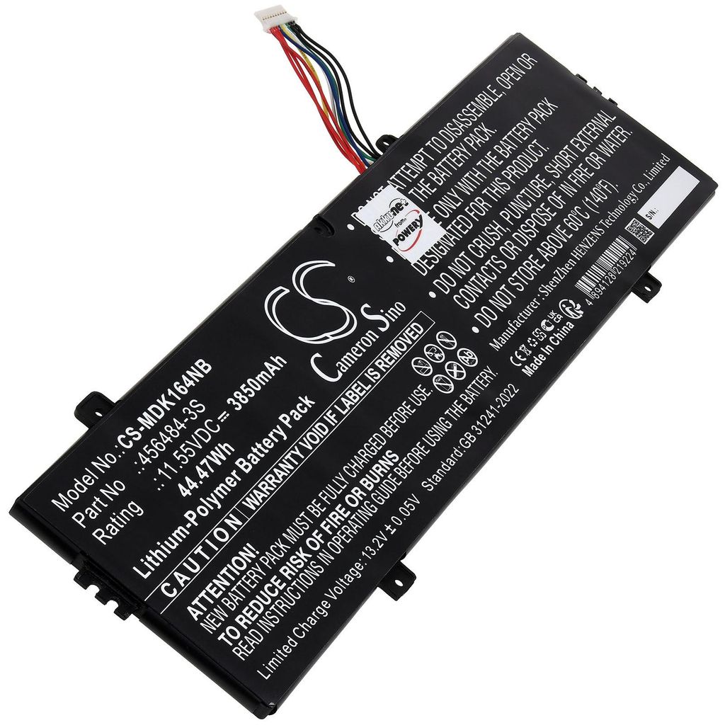 Akku für Medion Akoya E15411 NS15TG Laptop Produktbild 
