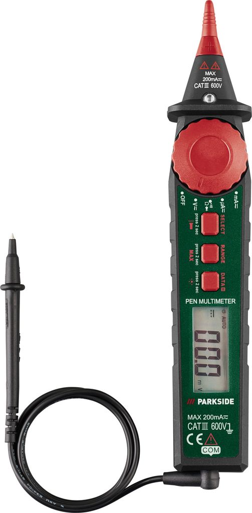 PARKSIDE® Zangen-Multimeter PZM 2 B4 / Stift-Multimeter PSM Produktbild 