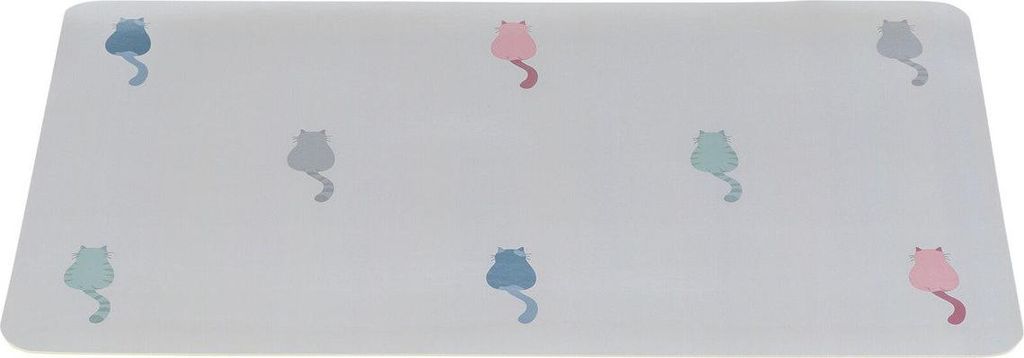 Trixie Napfunterlage Katze Lilly, 44 × 28 cm, salbei